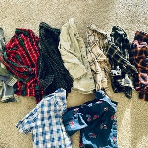 Boys 5T Button Down Shirt Bundle